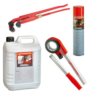 Clichet cu maner pentru capete 3/8-1/2-3/4-1-1.1/4" - Img 2