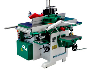 Combinata de tamplarie America Standard de Damatomacchine , trei motoare diferite, rindea înălţime de 245 mm şi în grosime de 300 mm, panza circular de 315 mm, freza verticala cu viteza maximă de 6700 rpm - Img 2