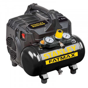 Compresor Stanley Fatmax DST 101/8/6 Profesional Silent Fara Ulei 1CP 8Bar 105l/min - Img 1