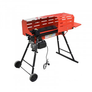 Despicator de busteni orizontal + suport Breckner Germany 2000 W presiune 5 Tone lungime bustean 52 cm grosime bustean 25 cm - Img 1