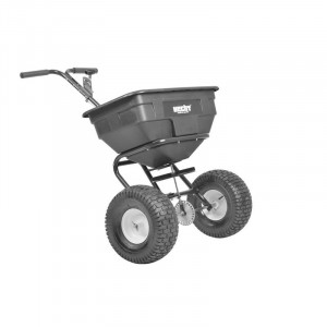 Distribuitor Hecht 256 pentru seminte sare sau ingrasamant capacitate 60 l latime distribuire 3.5 M - Img 1