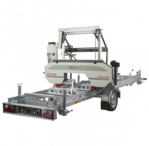 Fierastrau longitudinal debitare lemn cu banda tip Mobil (deplasabil) CTR 750 MOBIL - Img 1