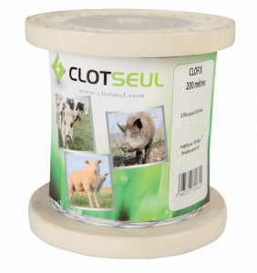 Fir de gard electric CLOFIX 400 m, cod 47 001 222, Clotseul - Img 1