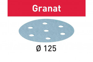 Foaie abraziva Granat D125 P100 GR/100, Festool - Img 2