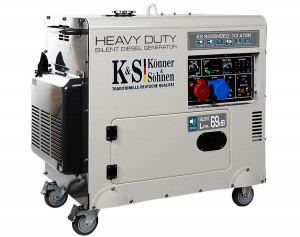 Generator de curent diesel 7.5 kW, KS 9200HDES-1/3 ATSR - Konner and Sohnen - Img 3