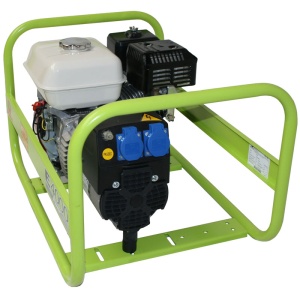 Generator E4000 RENTAL, Echipat cu panou cu protectie diferentiala [DPP] +Kit Trasp,Monofazic, 230V, 50Hz, Motor Honda Stage V, Pornire manuala/Benzina, PA292SH100Q, Pramac - Img 2