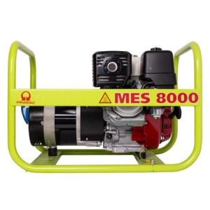 Generator MES8000 +AVR, Trifazic, 400/230V, 50Hz, Motor Honda Stage V, Pornire manuala/Benzina / , PA702TH1008, Pramac - Img 1