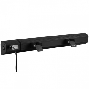 Incalzitor cu infrarosu de perete 333-3000W, Telecomanda, 9 trepte, Temporizator, IP65, Aluminiu, 1020x100x60 mm - Img 3