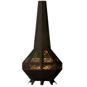 Incalzitor de terasa/gradina, Vivatechnix KRO-1074, Otel, Negru, 1573x706x762 mm, grosime 3 mm - Img 2