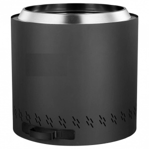Incalzitor terasa fara fum, Vivatechnix Otel inoxidabil, Diametru 400 mm, Inaltime 390 mm, Negru - Img 2