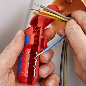 KNIPEX ErgoStrip Sculă universală pentru dezizolat 135 mm - Img 1