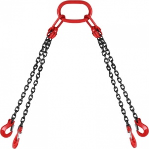 Lant ridicare greutati cu 4 brate, Capacitate 5 tone, Lungime 1.5 m, G80 Mn - Img 1