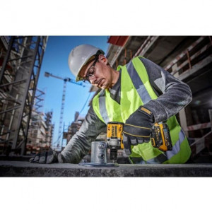 Masina de insurubat cu impact Dewalt DCF921E2T, patrat 1/2", maxim 406 Nm, cu 2 acumulatori POWERSTACK 18V / 1.7Ah si incarcator in valiza TSTAK - Img 4