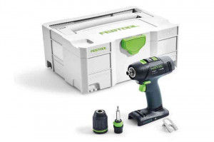 Masini de gaurit si insurubat cu acumulatori T 18+3-Basic, Festool - Img 1