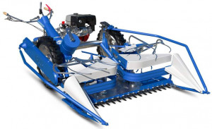 Motocositoare BCS 622 PowerSafe-CU BARA “DE TAIAT SI LEGAT” SI MOTOR DIESEL KOHLER KD440 CU PORNIRE MANUALA, cu bara de taiat si legat latime 1.40 m si legare la 19 cm. fata de sol, cu distanta de 5,1 cm. intre ghiare - Img 2