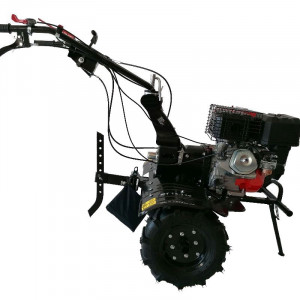 Motocultor pe benzina Breckner MT 13-120, 2+1 viteze, 13 CP, latime lucru 120 cm, roti de cauciuc si freze incluse, 123 kg - Img 3
