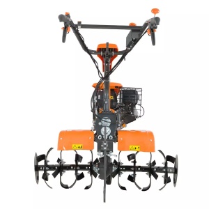 Motocultor pe benzina O-Mac MC 8000S, 5.9 kW, 8 CP, 3 viteze + roti transport, portocaliu - Img 3