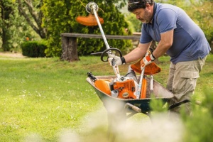 Motor combinat STIHL KM 56 RC-E, motor 2 timpi, 1.1 CP, cu maner circular si ErgoStart - Img 5
