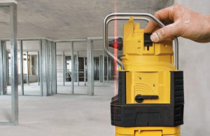 Nivela laser rotativ Stabila Set LAPR 150 orizontal, vertical, cu trepied si rigla de 2,4 m - Img 3
