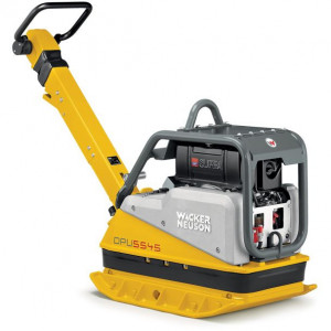 Placa compactoare reversibila Wacker Neuson DPU5545Hehap, diesel, pornire electrica, greutate 447 kg, forta de impact 55 kN, contor ore de functionare, extensie talpa - Img 1