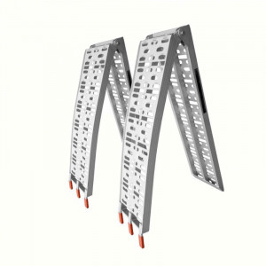 Rampa de incarcare HECHT 005005 pentru tractorase/utilaje de dimensiuni medii, 225/28 cm, capacitate 340 - 680 kg - Img 1