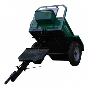 Remorca motocultor, model C, bena140× 80^30cm - Img 2