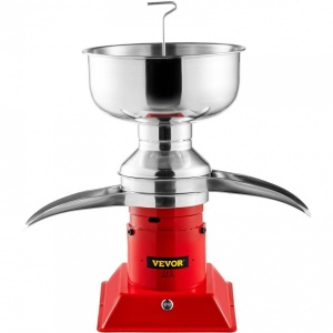 Separator centrifugal pentru smantana 5 l, capacitate 100 l/h, Inox, putere 30W, 10500 rpm - Img 1