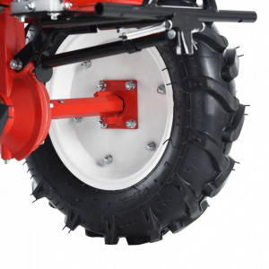 Set 2 roti pentru transport HECHT 007112, arbore cu pinion, 12 inch, accesoriu compatibil cu motocultorul Hecht 7100 - Img 4