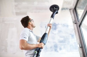 Set de şlefuitor cu gât lung şi aspirator PLANEX LHS-E 225/CTM 36-Set, Festool - Img 2