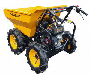 Stager RMT300 roaba cu motor termic 6.5CP, 300kg, 4roti - Img 8