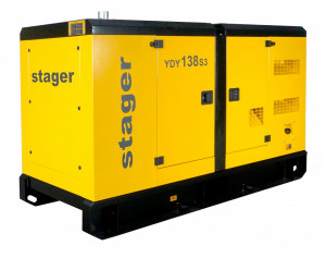 Stager YDY138S3 Generator insonorizat diesel trifazat 125kVA, 180A, 1500rpm - Img 5