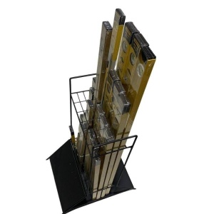 Stand metalic, expozor pentru boloboace, nivele, Vivatechnix VMD-1040, 58x42xH84cm - Img 4
