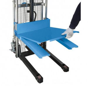 Stivuitor manual 400 kg 0782, Fervi - Img 2