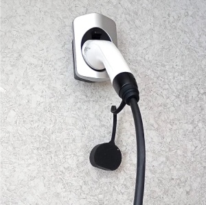 Suport de perete pentru conector de incarcare vehicule electrice tip 2 -EV Plug Holder type 2 - Img 3