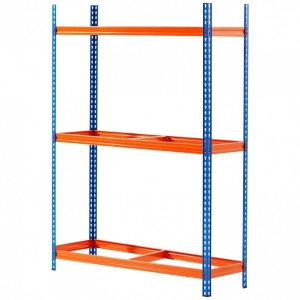 Suport de perete Vivatechnix, pentru 18 anvelope, 1500 x 450 x 1980 mm, max 300 kg, 3 rafturi - Img 2