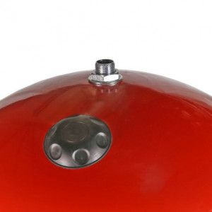 Vas de expansiune vertical Wassertechnik WTH100VRED, apa calda, volum 100 l, presiune max.10 bari, cu suport - Img 3