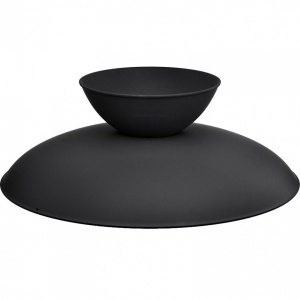 Vatra foc pentru terasa, camping, Vivatechnix Fonta, Diametru 760 mm, Negru, Inaltime 28 cm - Img 3