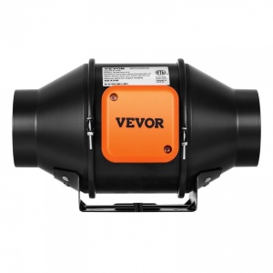 Ventilator evacuare aer pentru tubulatura Vevor Controller 21 W, debit 348 m3/h, IP 44, diametru 100 mm, 29 dB - Img 4
