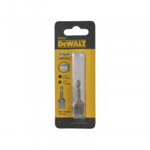 Adaptor de impact de la 1/4" la 1/2" Biti Dewalt DT7512-QZ - Img 1
