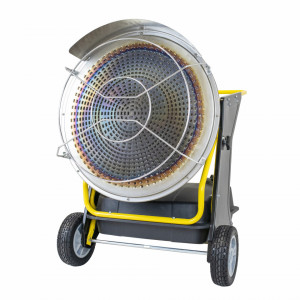 Aeroterma pe motorina cu ardere catalitica si radiatie in infrarosu 40 kw capacitate rezervor 38 L consum combustibil 3.2 L/ora - Img 3