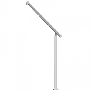 Balustrada inox, 2-3 trepte Vivatechnix, Inaltime 923 mm, lungime 835 mm, pozitii reglabile - Img 1