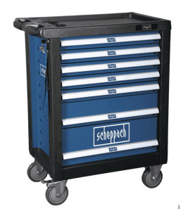 Banc de scule Scheppach TW1000 263 piese 7 sertare - Img 3