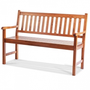 Banca pentru gradina, Lemn, 55.8 x 127 x 87.5 cm, 3 persoane, max 363 kg - Img 2