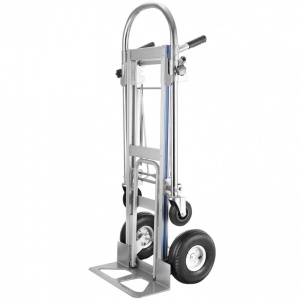 Carucior marfa 3 in 1, Vivatechnix Aluminiu, capacitate max 320 kg - Img 3