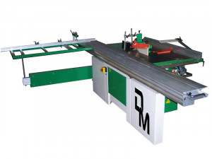 Combinata de Tamplarie America 3000-310 de Damatomacchine , 7 operatii, trei motoare diferite, rindeluire in înălţime de 245 mm şi în grosime de 310 mm, freza verticala si carucior de 3000 mm. - Img 2