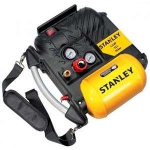 Compresor Fara Ulei Stanley DN 200/10/5 5L 1.5CP 180l/m 10Bar - Img 1