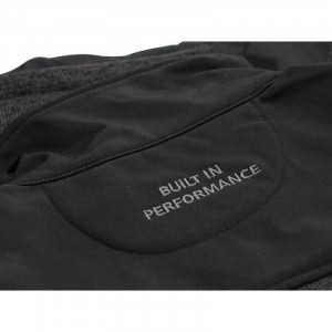 Fleece Tricotat Stanley Arizona STW40005-013-L, cu fermoar, buzunar la piept cu fermoar si insertii soft shell, Marime L - Img 2