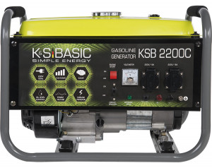 Generator de curent monofazat 2.2 kW benzina BASIC LINE - Konner & Sohnen - KSB-2200C - Img 2
