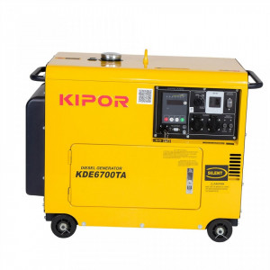 Generator insonorizat Kipor KDE 6700 TA - Img 1
