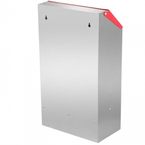 Hranitoare pentru pasari, Vivatechnix Otel galvanizat, 35x21x45 cm, Capacitate 13.6 kg, 4 x alimentatoare apa - Img 4